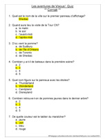 Quizz - corrige