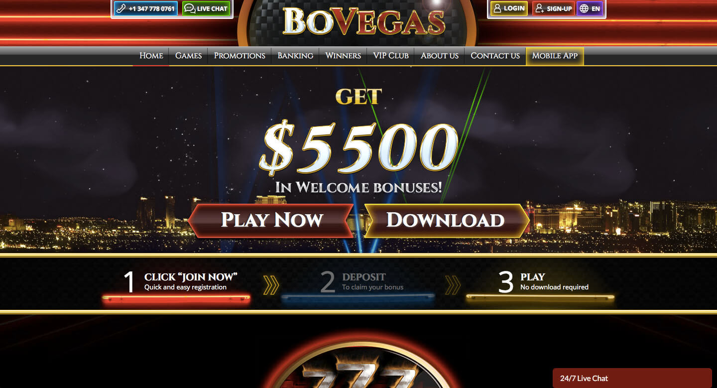 Bovegas casino review : a great online casino